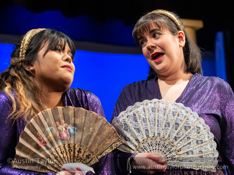 2018 Islesburgh Drama Group Panto at Garrison Theatre, Lerwick - Betty Charity_Johnson Babs_Amy Melkevik