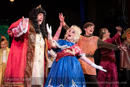 2018 Islesburgh Drama Group Panto at Garrison Theatre, Lerwick - King Wally_Karl Ward Queen Wendy_Jennie Atkinson and others