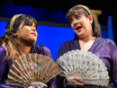 2018 Islesburgh Drama Group Panto at Garrison Theatre, Lerwick - Betty Charity_Johnson Babs_Amy Melkevik