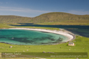 Banna Minn and beach, West Burra, Shetland on a summer's day (the warmest 0f 2008)