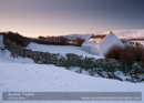 Winter snow scene, Sandsound
