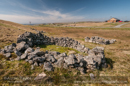 Remains of buildings at Marrister, Whalsay