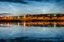 Noctilucent Clouds, Loch of Clickimin, Lerwick