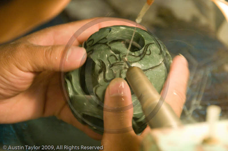 Jade factory and shop, Beijing