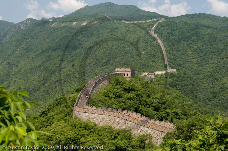 The Great Wall at Mutianyu, north of Beijing