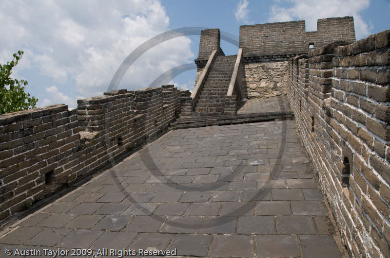 The Great Wall at Mutianyu, north of Beijing