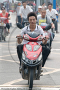 Traffic, central Chengdu, Sichuan