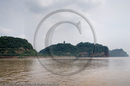 Sleeping Buddha - the bank of the Min River, Leshan, Sichuan