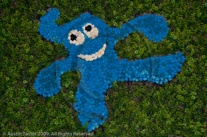 Haibao (Shanghai Expo mascot) at the Urban Planning Exhibition, Shanghai