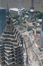 Inside and views from the "World Financial Center" building, Shanghai