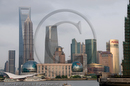 Tall buildings in Central Business District, Shanghai