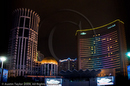Central Hotel, night time buildings and streets, Nanjing Road, Shanghai