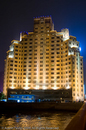 Broadway Mansions Hotel at night, Shanghai
