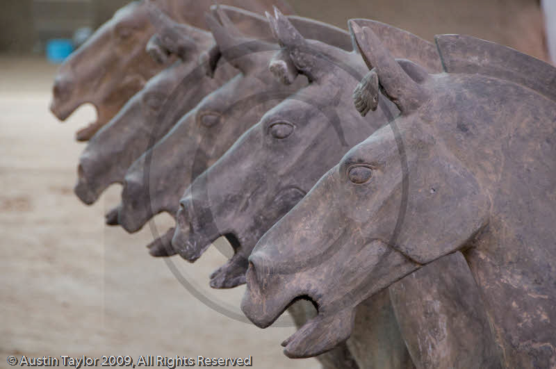 Terracotta Warriors Museum, Exhibitions  and Archaeology Pits