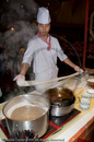 Noodle making at restaurant, Xi'an