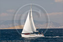 Yacht on the way to Aegina, Greece 23 September 2007