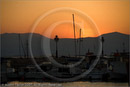 Sunset, Aegina town, Aegina, Greece 24 September 2007