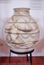 Storage vessel of the Middle Bronze Age, Ancient Aegina Archaeological site and museum, Aegina, Greece 25 September 2007