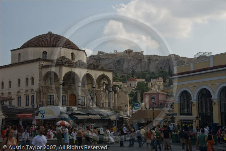 Tzistarakis Mosque  (1759) (houses the Museum of Traditional Greek Ceramics), Athens, 20 September 2007