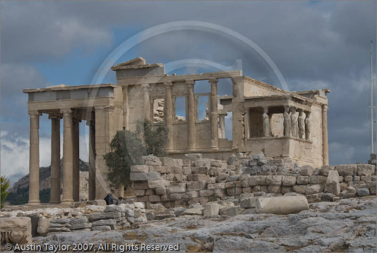 The Erechtheion, Acropolis, Athens, Greece 21 September 2007