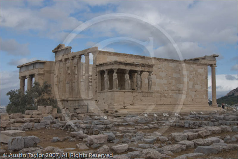 The Erechtheion, Acropolis, Athens, Greece 21 September 2007