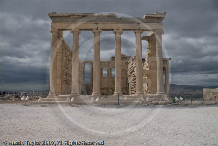 The Erechtheion, Acropolis, Athens, Greece 21 September 2007