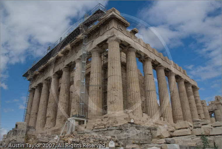 The Parthenon, Acropolis, Athens, Greece 21 September 2007