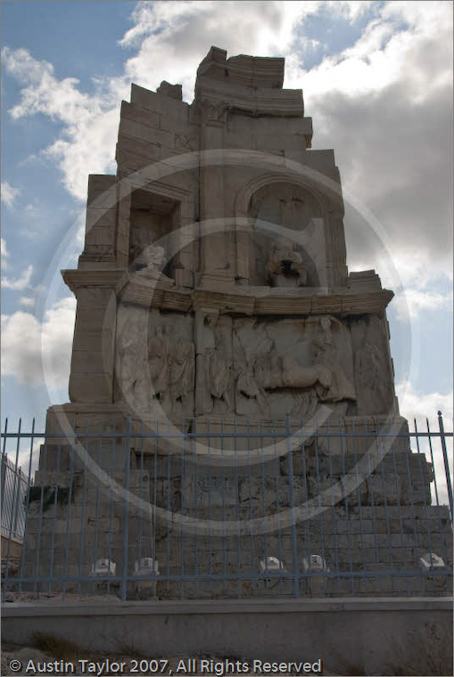 Philopappos (Hill of the Muses) Monument, Athens, Greece 21 September 2007
