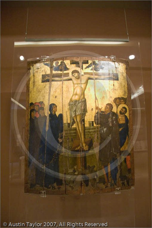 Byzantine Museum (Vizandino Moussio) Athens, Greece 22 September 2007