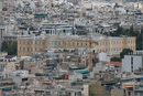 Parliament building from Acropolis, Athens, Greece 21 September 2007