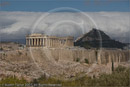 Acropolis from Philopappos (Hill of the Muses), Athens, Greece 21 September 2007