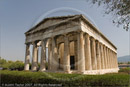 Temple of Hephaestus, Agora, Athens, Greece 26 September 2007