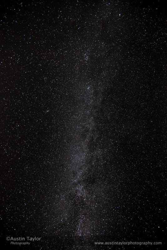 Starry skies over Kindrogan Centre - 2013-10-09_16 Kindrogan - Field Studies Council Autumn Birds and Migration course at Kindrogran, near Enochdhu, Blairgowrie, Perth and Kinross